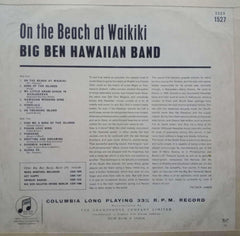 BIG BEN HAWAIIAN BAND ON THE BEACH AT WAIKIKI - English Vinyl LP