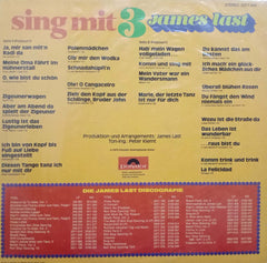 JAMES LAST SING MIT 3 - English Vinyl LP