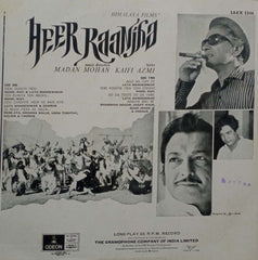HEER RAANJHA-Hindi vinyl LP
