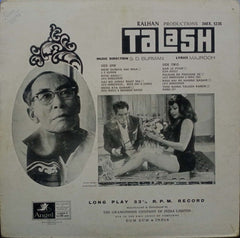 TALASH-Hindi vinyl LP