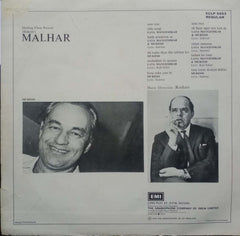 MALHAR - Hindi Vinyl LP