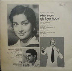 PHIR WOHI DIL LAYA HOON - Hindi Vinyl LP