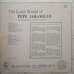 THE LATIN WORLD OF PEPE JARAMILO - English vinyl LP