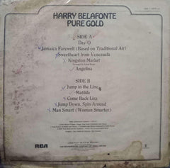 HARRY BELAFONTE PURE GOLD - English Vinyl Lp