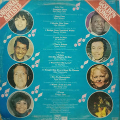 ORIGINAL ARTISTS GOLDEN SONGS - English Vinyl LP
