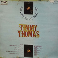WHY CAN'T WE LIVE TOGTHER TIMMY THOMAS - English Vinyl LP
