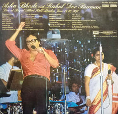 ASHA BHOSLE LIVE AT ROYAL ALBERT HALL LONDON WITH RAHUL DEV BURMAN - Hindi Vinyl LP