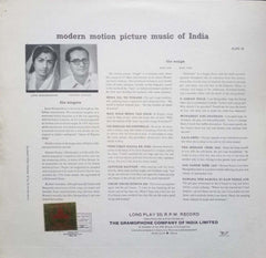 MODERN MOTION PICTURE MUSIC OF INDIA LATA MANGESHKAR  AND HEMANT KUMAR - Hindi vinyl LP
