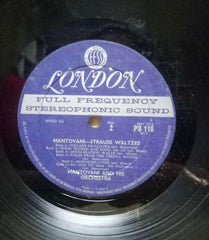 MANTOVANI STRAUSS WALTZES - English Vinyl LP