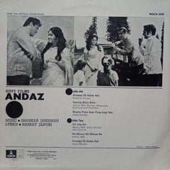 ANDAZ - Hindi Vinyl LP