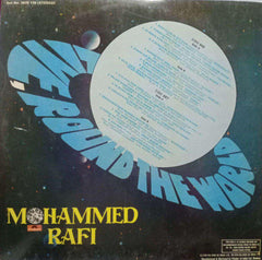 MOHAMMED RAFI LIVE, ROUND THE WORLD - Hindi Vinyl LP