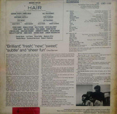 THRE ORIGINAL BROADWAY CAST RECORDING HAIR - HINDI VINYL LP