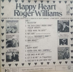 HAPPY HEART ROGER WILLIAMS - ENGLISH VINYL LP