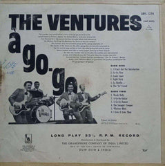 THE VENTURES A GO GO - ENGLISH VINYL LP
