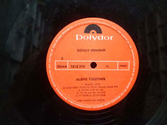 DONNY OSMOND ALONE TOGETHER - ENGLISH VINYL LP