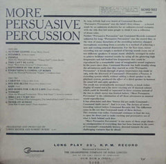 MORE PRESUASIVE PERCUSSION - ENGLISH VINYL LP