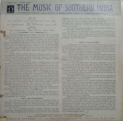 THE MUSIC OF INDIA - TAMIL VINYL LP