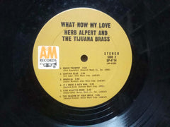 WHAT NOW MY LOVE HERB ALPERT AND THE TIJUANA BRASS - ENGLISH VINYL LP