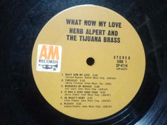 WHAT NOW MY LOVE HERB ALPERT AND THE TIJUANA BRASS - ENGLISH VINYL LP
