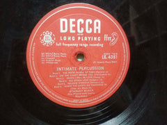 INTIMATE PERCUSSION - ENGLISH VINYL LP