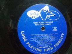 TERRY PLAYS THE DUKE TERRY GIBB QUARTET - ENGLISH VINYL LP - NO SLLEVE