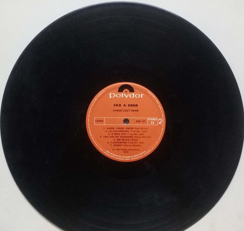 No Slleve by Sax A Gogo — LP vinyl record cover