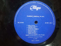 FLAMENCO FESTIVAL IN HIFI - Vinyl LP - No Sleeve