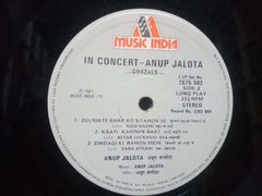 IN CONCERT ANUP JALOTA - Hindi vinyl lo - No Sleeve
