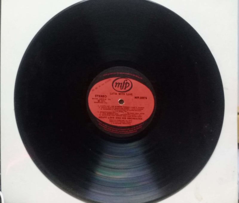 No Sleeve by Latin With Love — LP vinyl record cover