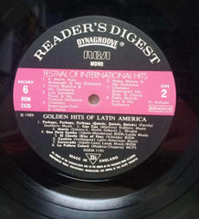 FESTIVAL OF INTERNATIONAL HITS AND GOLDEN HITS OF LATIN AMERICA - ENGLISH VINYL LP