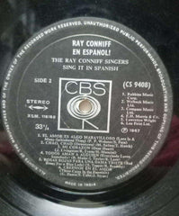 RAY CONNIFF EN ESPANOL! - ENGLISH VINYL LP