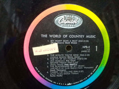 THE WORLD OF COUNTRY MUSIC - ENGLISH VINYL LP- NO SLEEVE