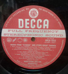 MUSIC FROM "EXODUS" AND OTHER GREAT THEMES - ENGLISH VINYL LP