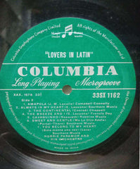 LOVERS IN LATIN - ENGLISH VINYL LP