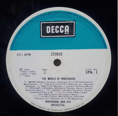 THE WORLD OF MANTOVANI - ENGLISH VINYL LP