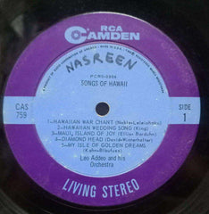 SONGS OF HAWAII - ENGLISH VINYL LP
