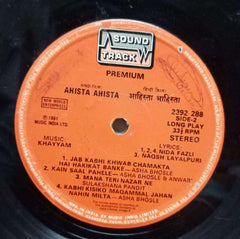 AHISTA AHISTA - HINDI VINYL LP
