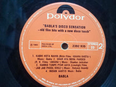 BABLA'S DISCO SENSATION - English vinyl LP - No Sleeve