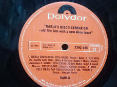 BABLA'S DISCO SENSATION - English vinyl LP - No Sleeve