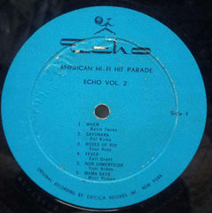 AMERICAN HI-FI HIT PARADE ECHO VOL TWO - ENGLISH VINYL LP