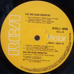 RICE AND BEANS ORCHESTRA - ENGLISH VINYL LP