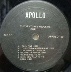 THE VENTURES KNOCK ME - ENGLISH VINYL LP