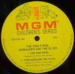 THE PIED PIPER SHOEMAKER AND THE ELVES - ENGLISH VINYL LP