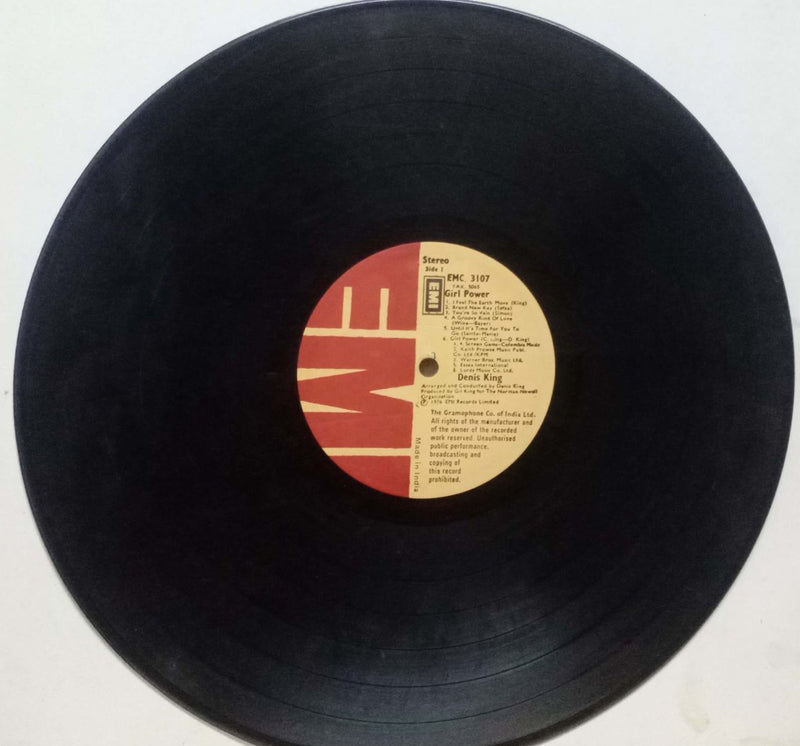 Girl Power Denis King — LP vinyl record cover