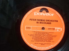PETER THOMAS ORCHESTRA IN DISCOLAND - EBGLISH VINYL LP - NO SLEEVE