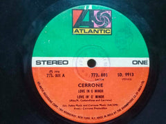 CERRONE LOVE IN C MINOR - ENGLISH VINYL LP - NO SLEEVE