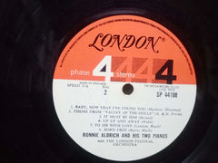 RONNIE ALDRICH AND HIS TWO PIANOS - ENGLISH VINYL LP - NO SLEEVE