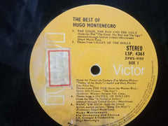 THE BEST OF HUGO MONTENEGRO - ENGLISH VINYL LP - NO SLEEVE