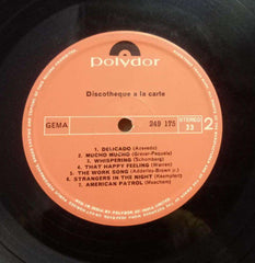DISCOTHEQUE A LA CARTE - ENGLISH VINYL LP