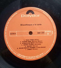 DISCOTHEQUE A LA CARTE - ENGLISH VINYL LP
